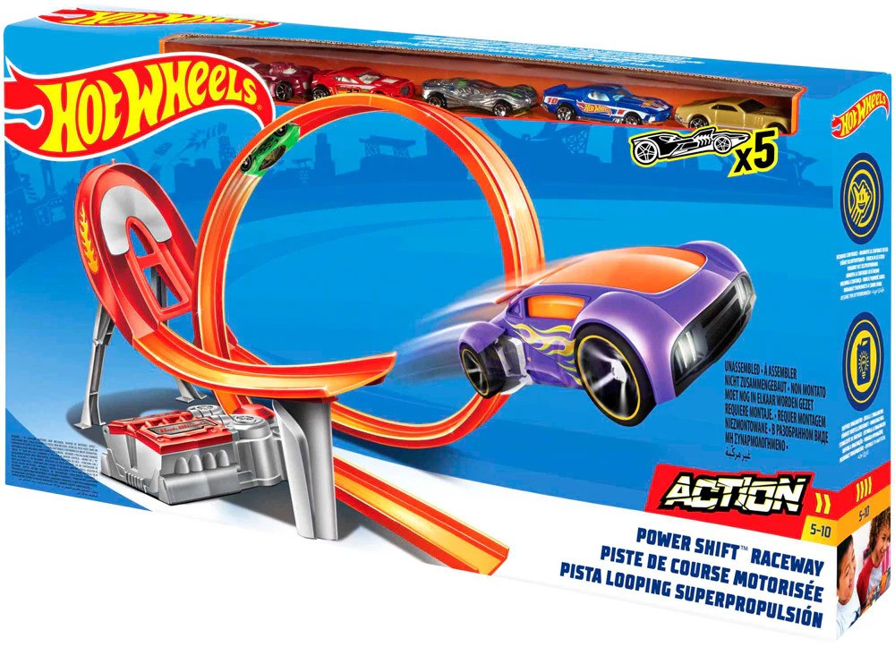 Hot Wheels trkačka staza sa 5 autića
