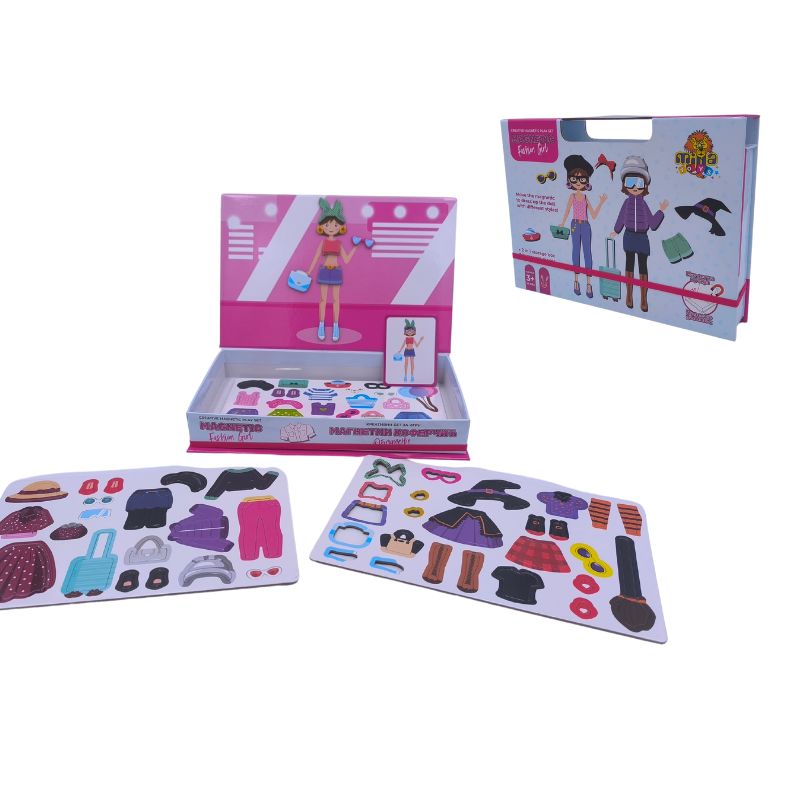 Magnetni koferčić - fashion girl