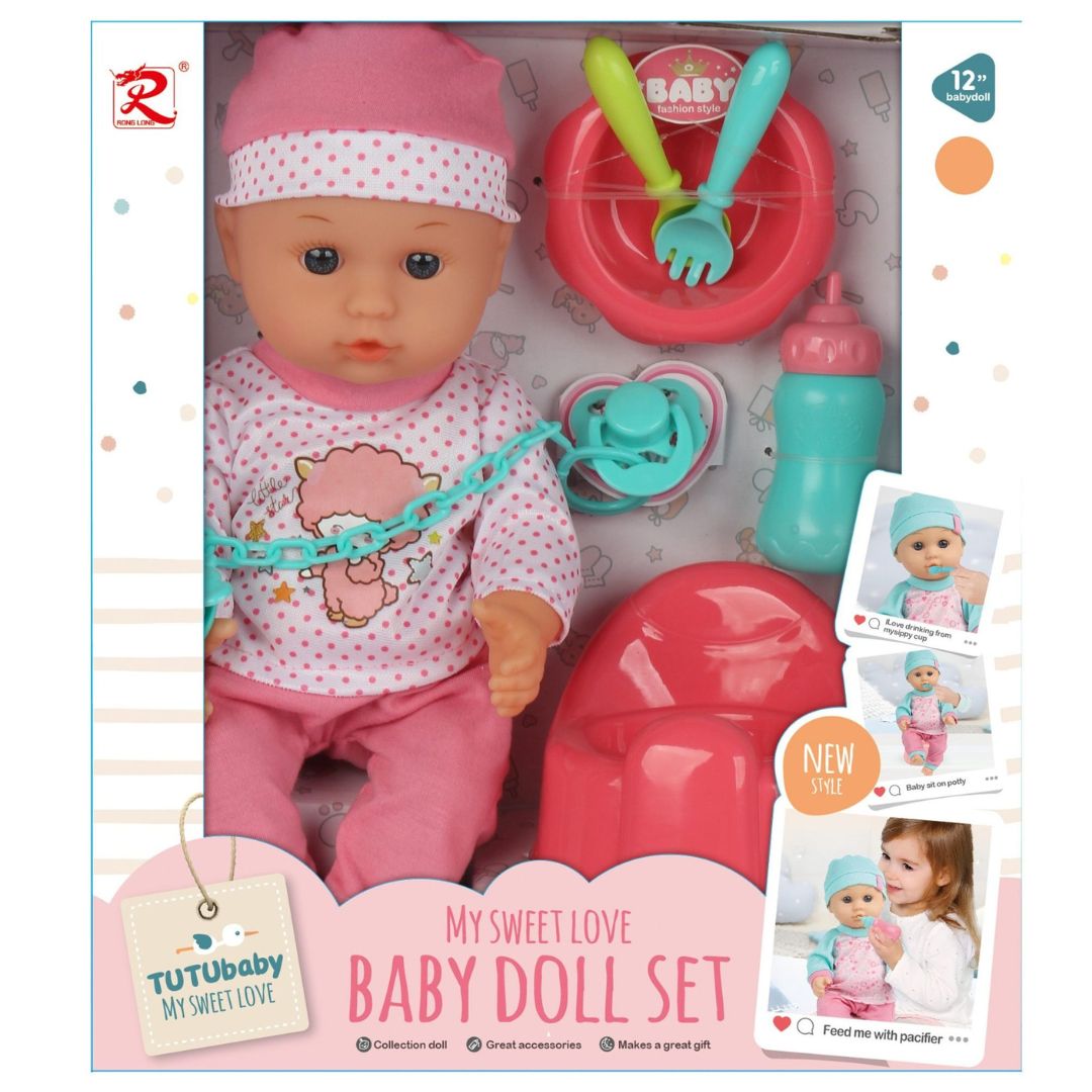 Beba 30cm sa nošom i dodacima